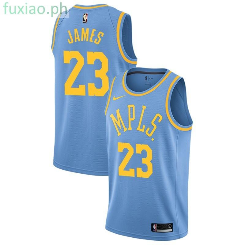 classic blue lakers jersey