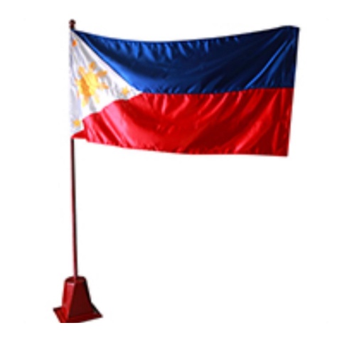 Wooden Flagpole with wooden stand flag pole for flag and Free 3x6 Nylon Philippine Flag Shopee