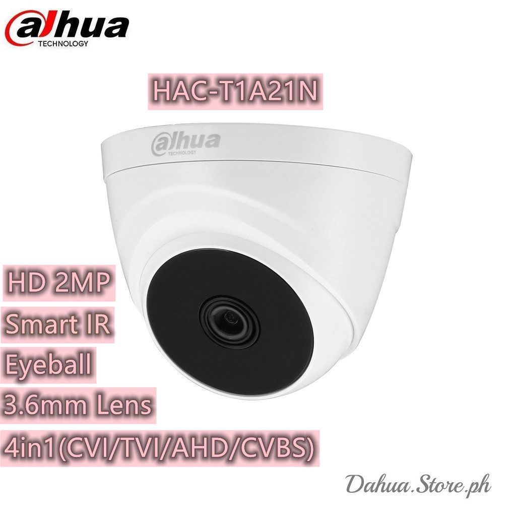 Dahua HD 2MP IR Eyeball CCTV camera Wired Weatherproof Night Vision Analog camera Security