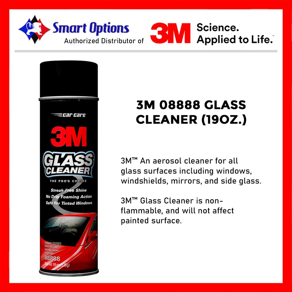 3M GLASS CLEANER 08888 19oz Shopee Philippines