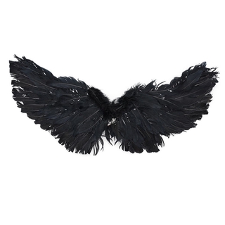 WeeH Pet Halloween Costume Cosplay Angel Devil Black White Wing for Dog Cat Rabbit Piggy - Funny Gift at Halloween Party Anime Theme Birthday Christmas #9