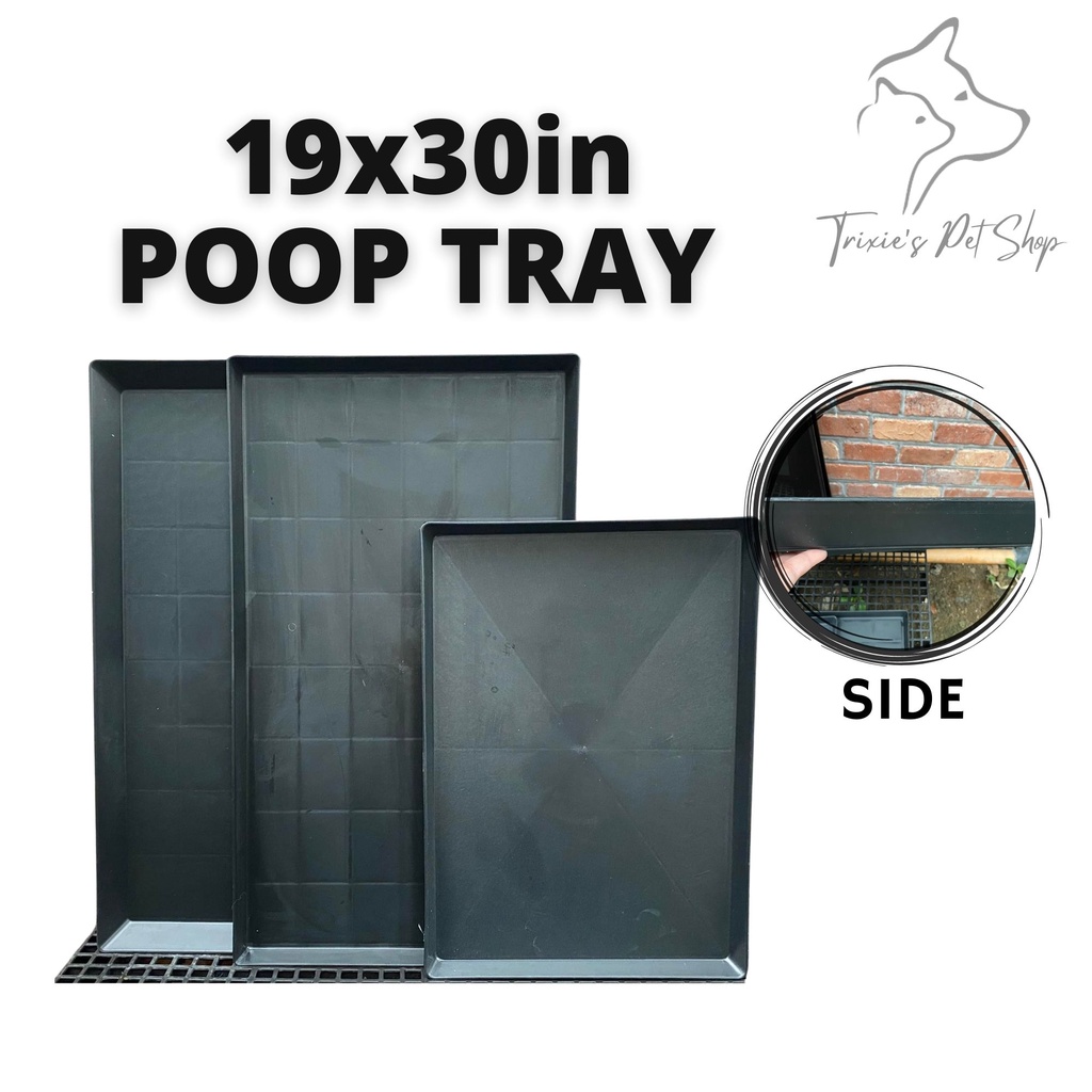 Poop Tray 19x30 inches, Poop tray for pets, dog, rabbit, dog cage, etc