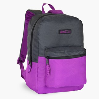 Hawk 4897 Backpack (Charcoal/Purple-Textured) | Shopee Philippines