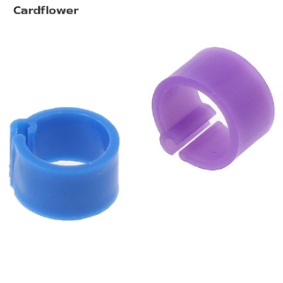 <Cardflower> 100 Pcs Inner Diameter 8mm Pigeon Leg Poultry Dove Bird Parrot Clip Rings
 On Sale #5