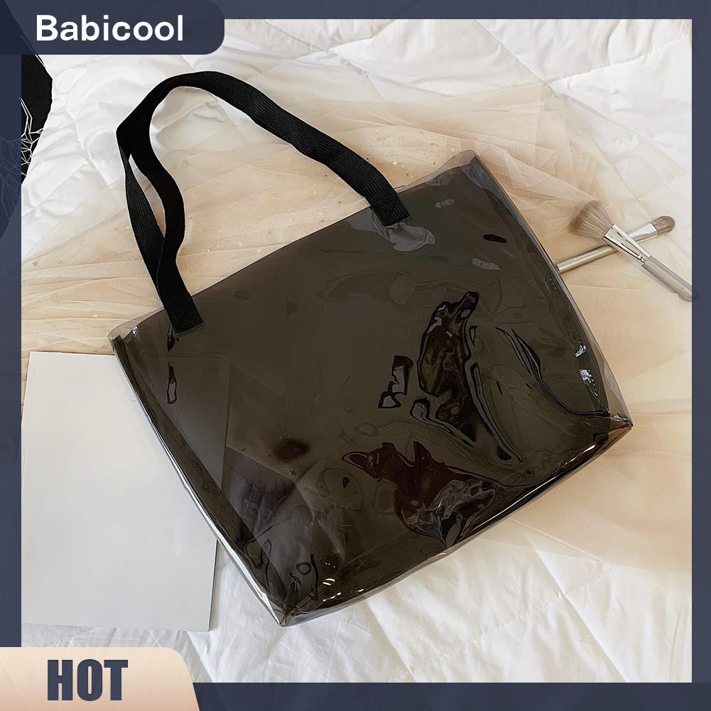clear pvc handbags
