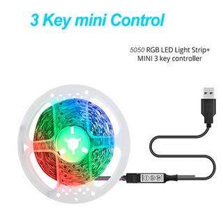 Details about   Led Strip Lights Sync To Music Usb 5050 Flexible Rgb Waterproof 1/2/3/4/5m Led 