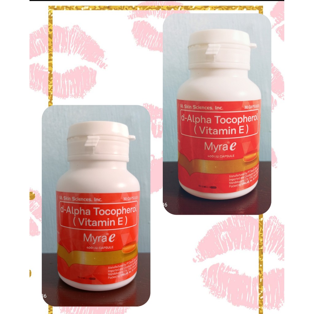 ORIGINAL MYRA E 400 IU CAPSULES Shopee Philippines