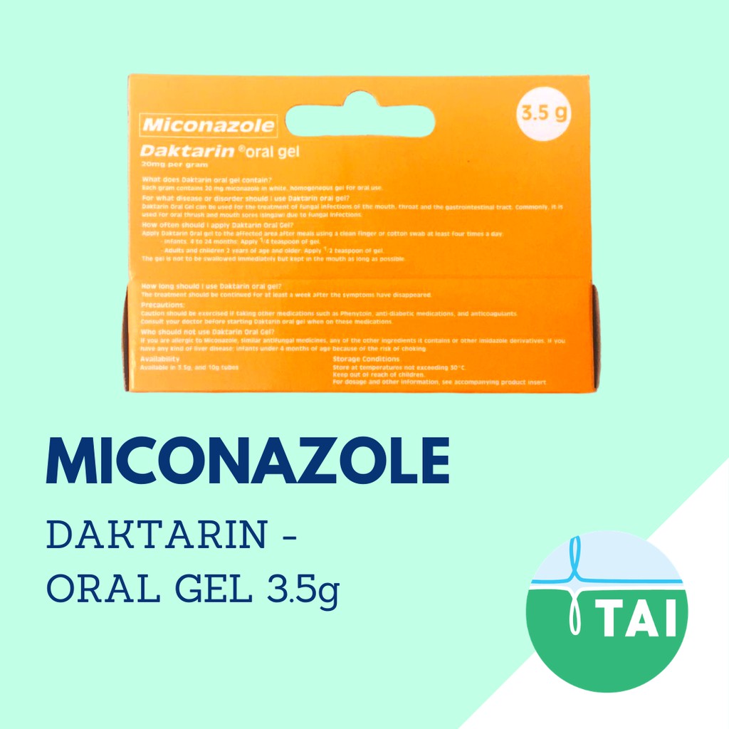 MICONAZOLE Daktarin Oral Gel Review: Napakabisang Gamot Sa, 58% OFF