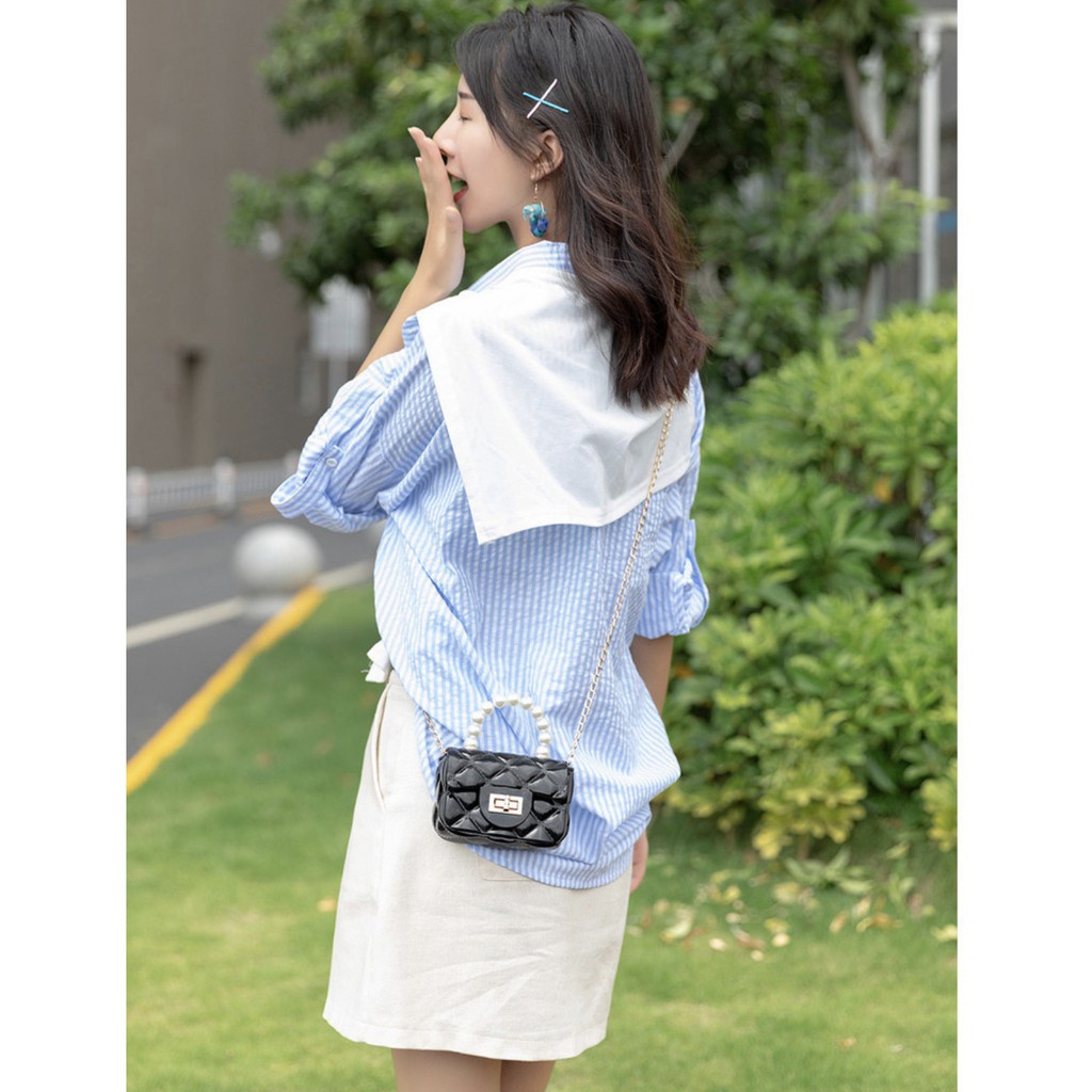 Mumu #2060 Cute Mini Fashion Jelly Bag For Women Sling Bags For Kids Children