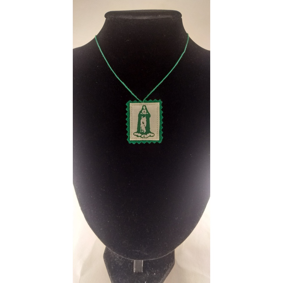 Green Scapular with Prayer Guide (Traditional Sacramental)