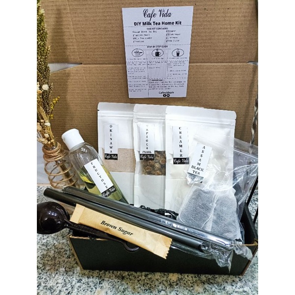 Milk Tea Gift Set DIY Milk Tea at home Shopee Philippines