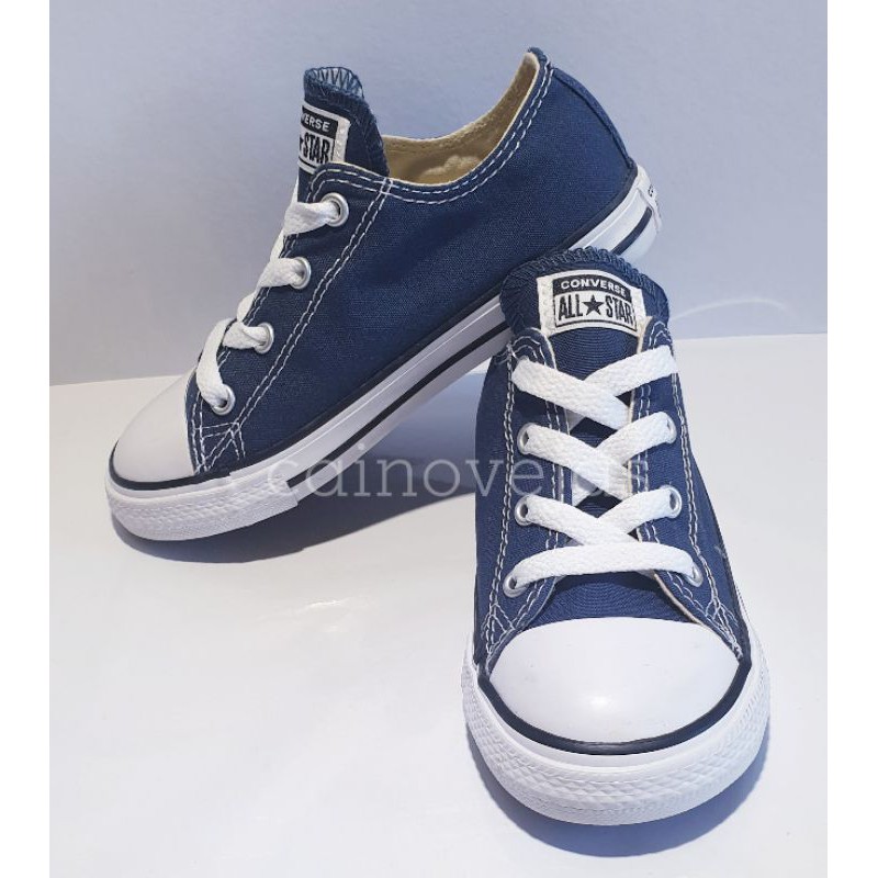 Authentic Converse All Star Shoes Low cut NAVY BLUE | Shopee Philippines