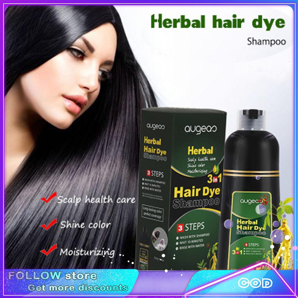 Hair dye Black Shampoo 500ml Fast Dye Hair Shampoo Black Hair Color  ProductSpecial discount | Shopee Philippines