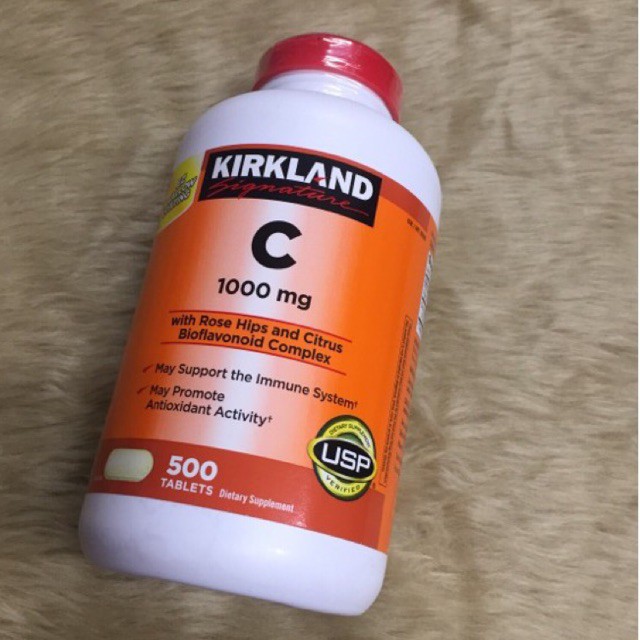 Kirkland Vitamin C 1000mg 500tabs 24 Expiry Shopee Philippines