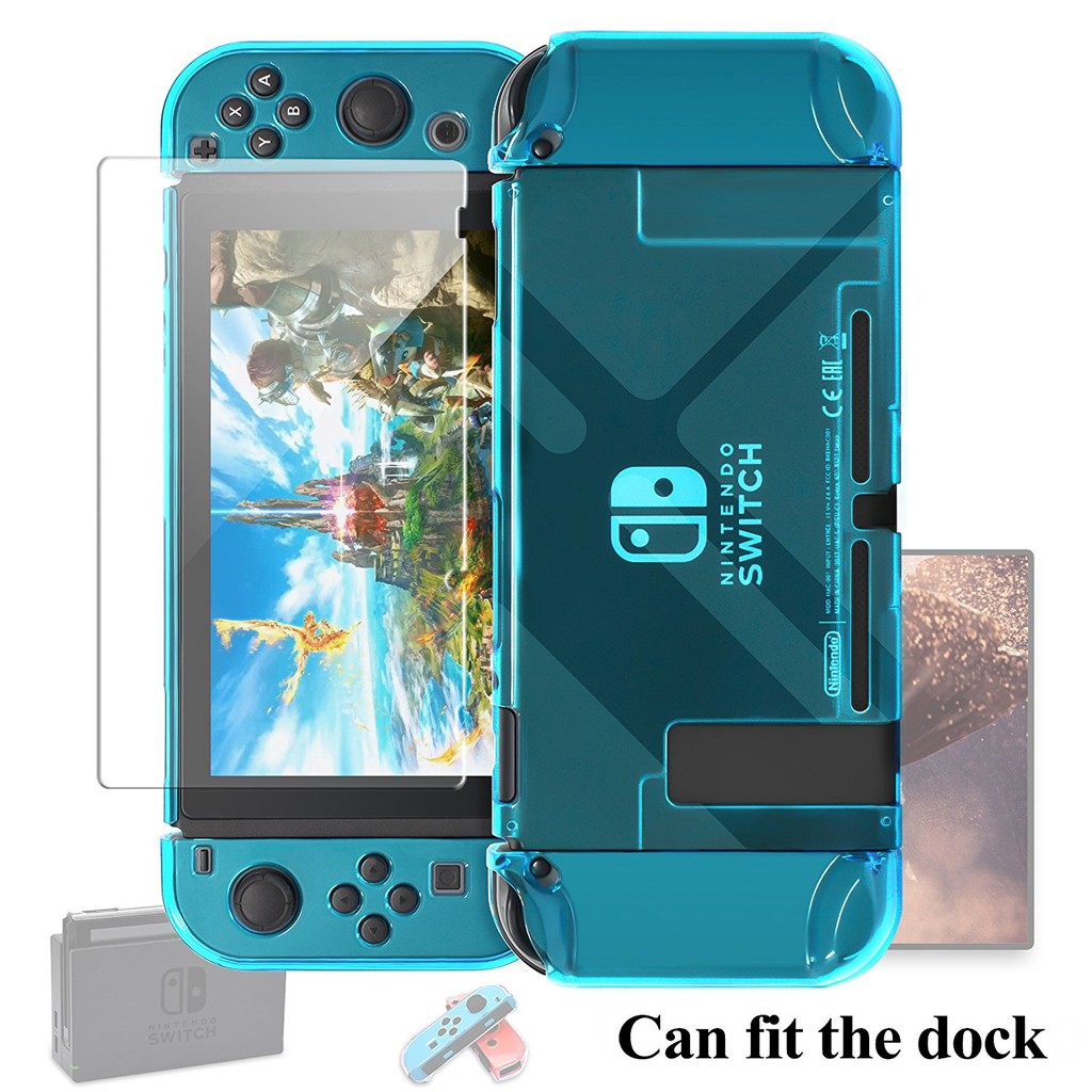 nintendo switch protective case that fits in dock