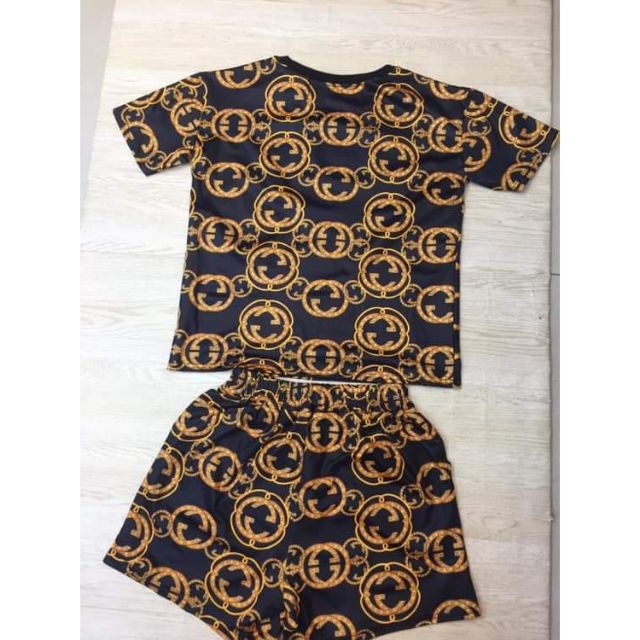 gucci top and shorts