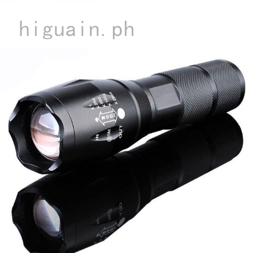 10000 Lumens XM-L T6 Police LED Tactical Flashlight Military Grade Torch Lamp 