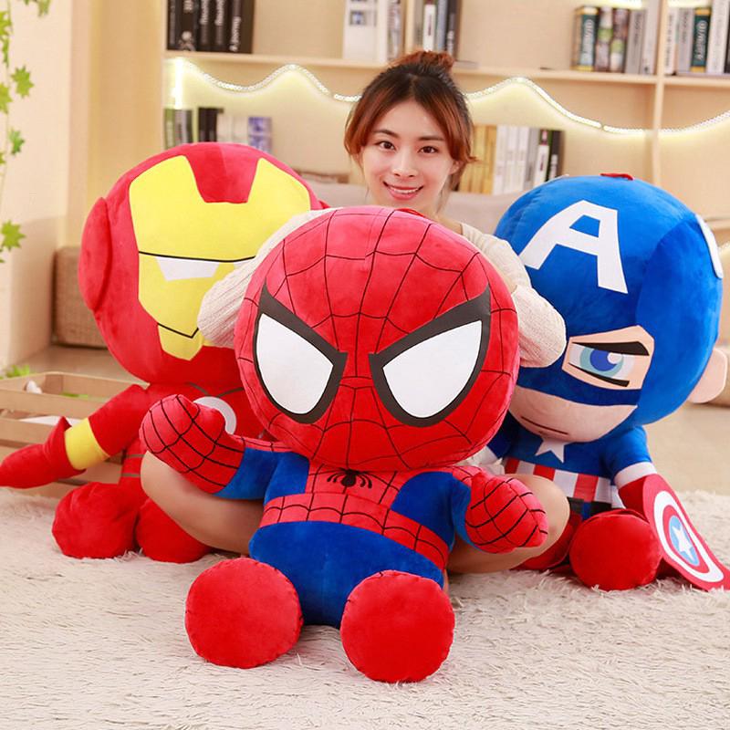 spiderman plush pillow