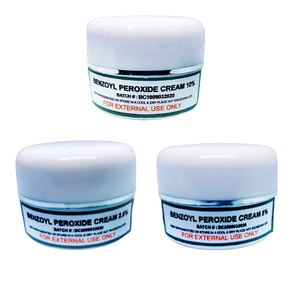 benzoyl face cream