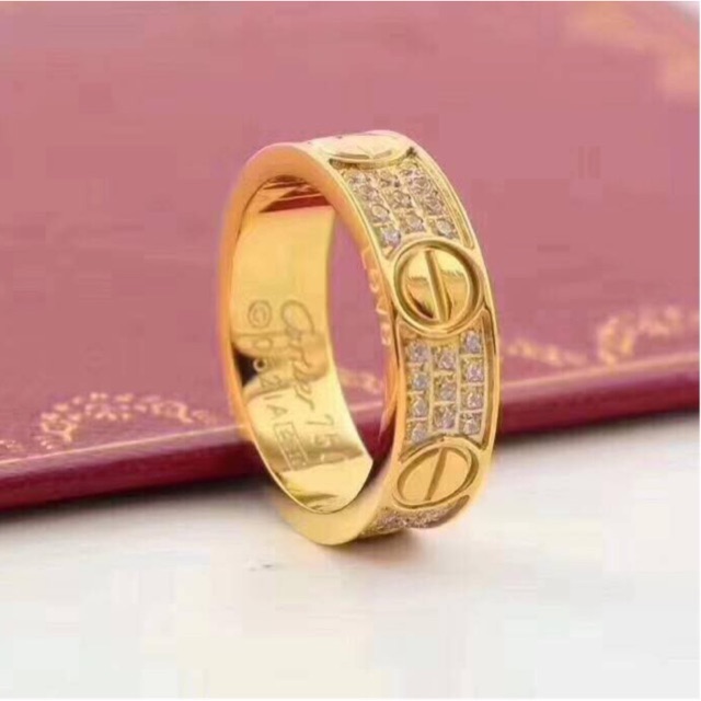 cartier 5 stone ring