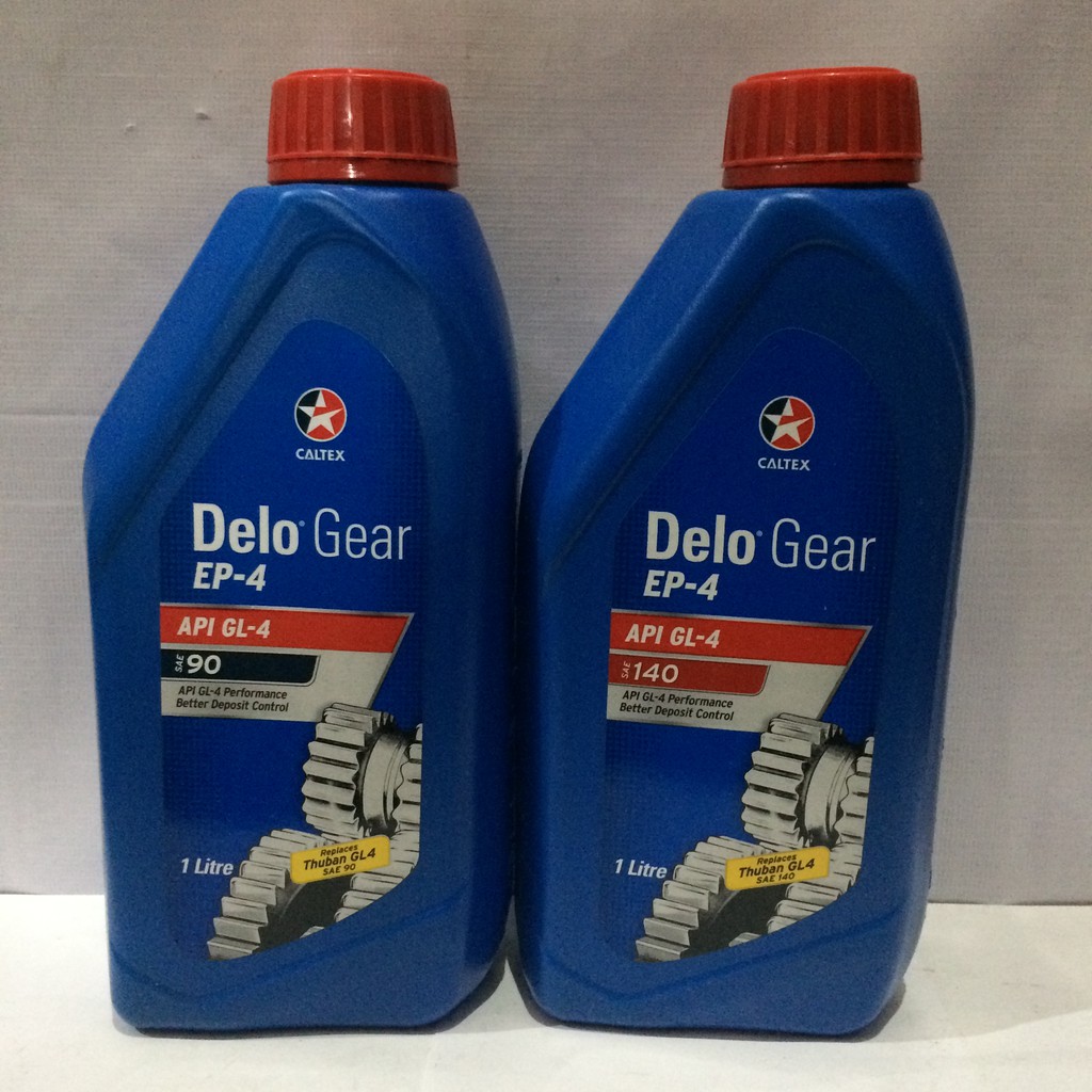 Caltex Delo Gear SAE 90 and SAE 140 Shopee Philippines