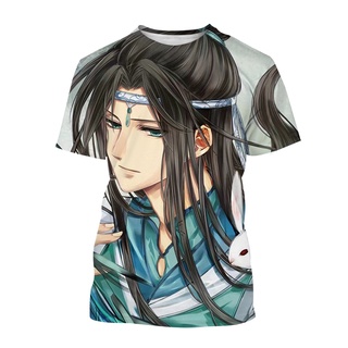 Demon Dao Zu Shi 3D T Shirt Men Women Cartoon Anime Print T Shirt Summer Short Sleeve Top Cool T Shirt #5