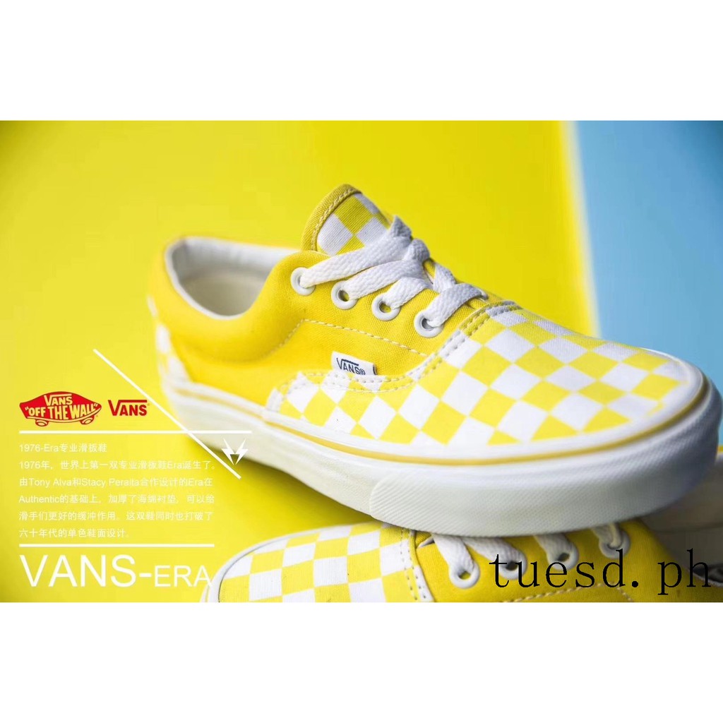 van shoes yellow