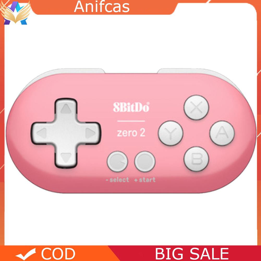 Cod 8bitdo Zero 2 Wireless Bluetooth Mini Gamepad For Ns Windows Android Macos Shopee Philippines