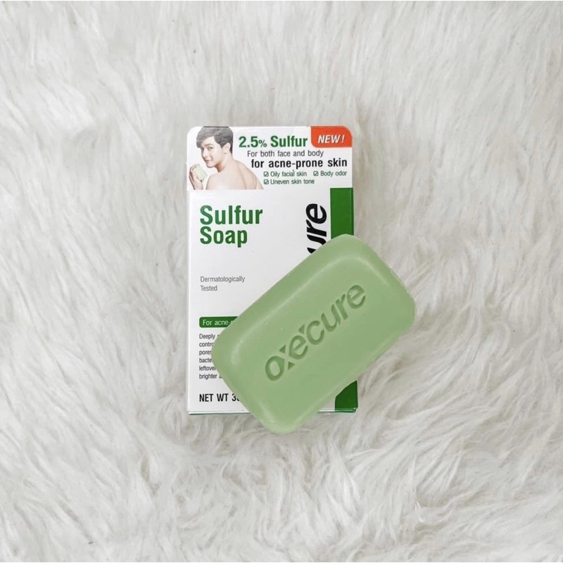 Oxecure Sulfur Soap 30 grams and 100 grams Shopee Philippines