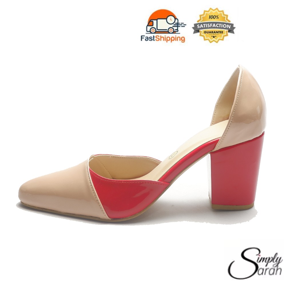 Marikina Tiana Pointed Heels Pinoy Made ɴᴏᴛ Rubber Shoes ɴᴏᴛ Korean