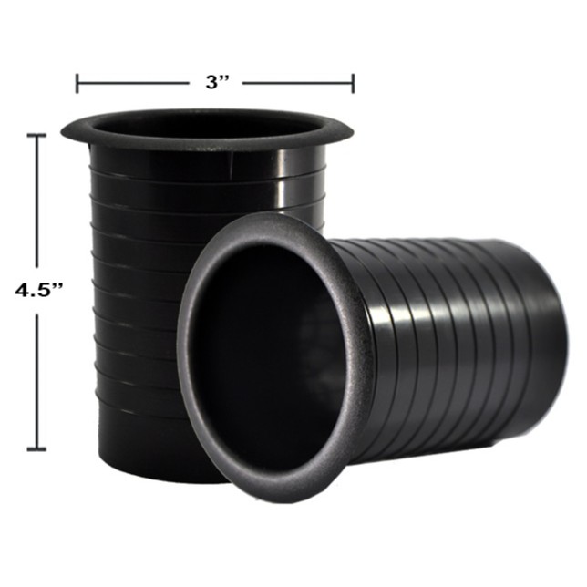 ⚡3"X4.5" Speaker Air Vent tube hole Air Hole Plastic for Speaker Box w