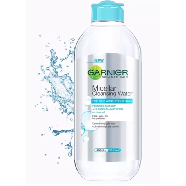 garnier micellar water oily skin