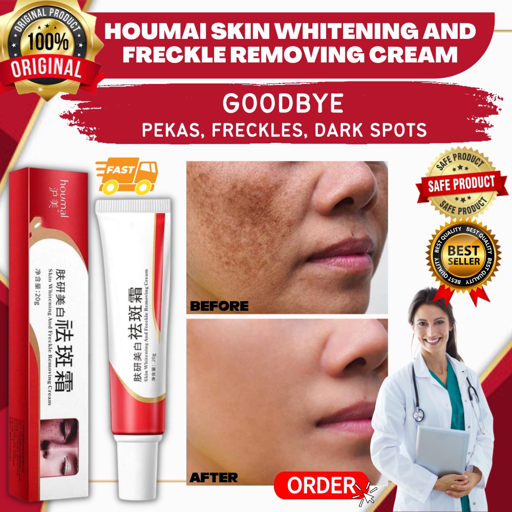 Pekas Remover Effective Melasma Cream Anti Freckle Collagen Original