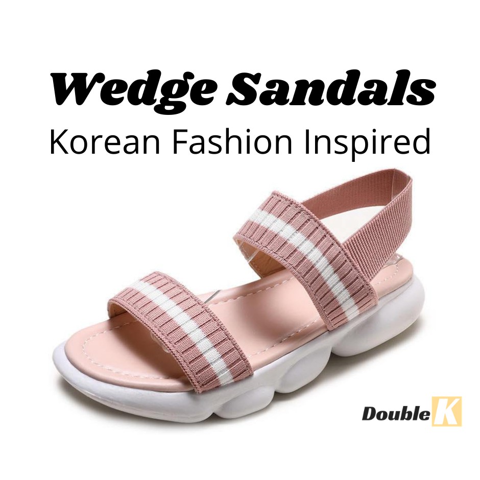 sandal wedges fila