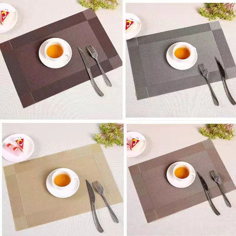 Jk Dining Table Placemat PVC Anti-Slip Placemat Kitchen Table Mat ...