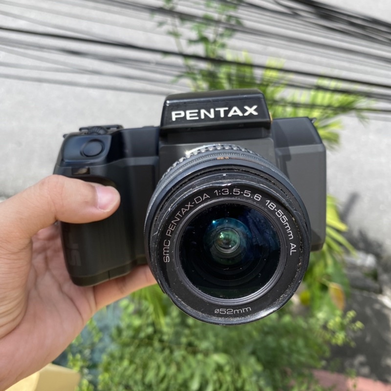 Pentax SF7 Film Camera and Pantax 1855 Lens Shopee Philippines