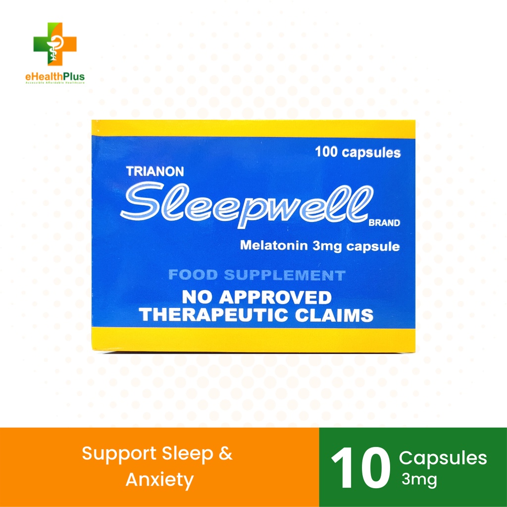 Sleepwell Melatonin 3mg Capsule 10's Shopee Philippines