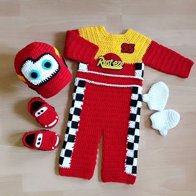 Cars costume crochet set | Shopee Philippines