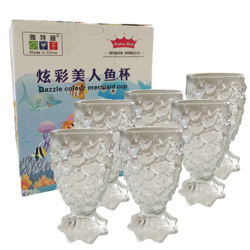6 Pcs / Set High Quality Drinking Glass Glassware Shopee Philippines
