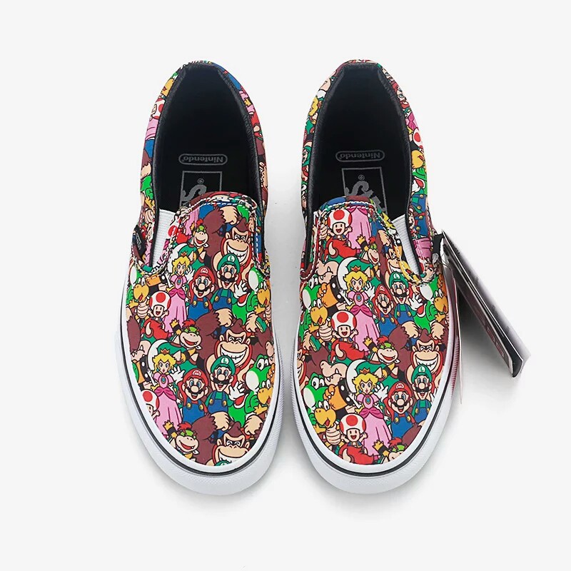 vans slip on nintendo