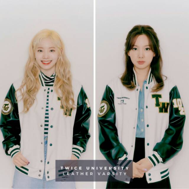 Twice University Twice Varsity Jacket Twice University Varsity Jacket Shopee Philippines