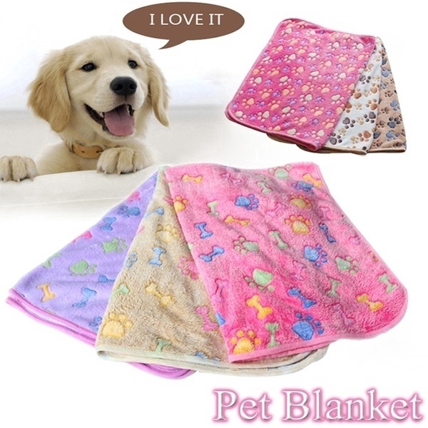 Dog Claw Pattern Towel Dog Cat Cleaning Towel Pet Dirty Paw