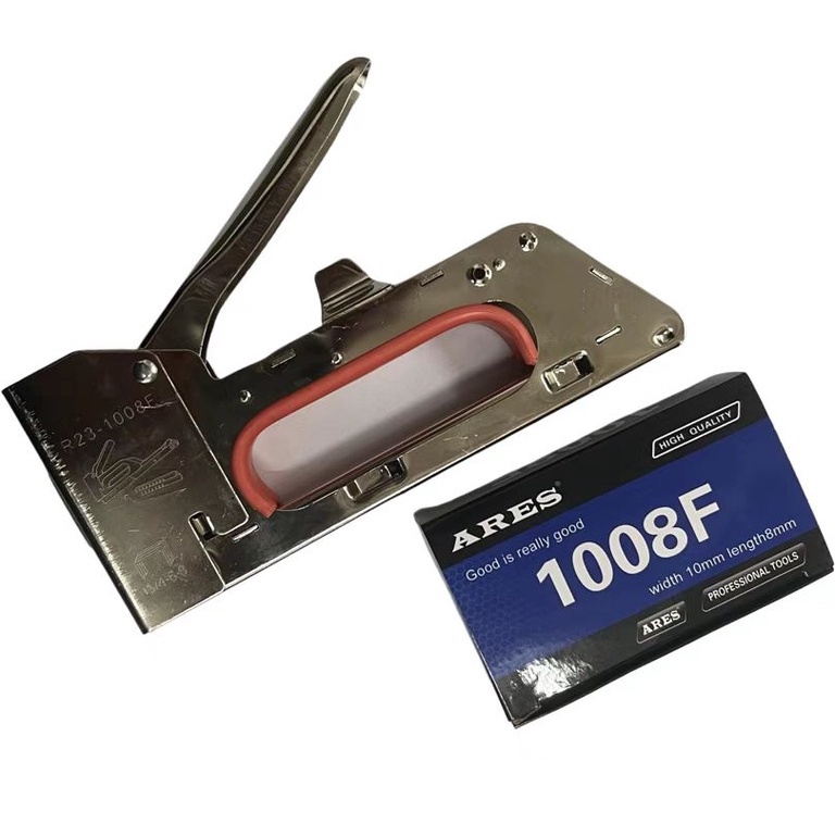 Gun tucker Powerful R231008F with bala Staple wire 1008F gun tacker