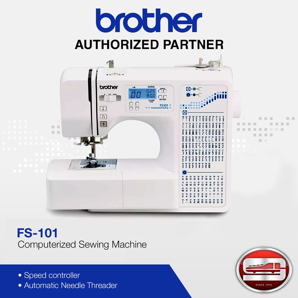 Brother FS101 Compact Light Weight Computerized Sewing Machine Shopee Philippines