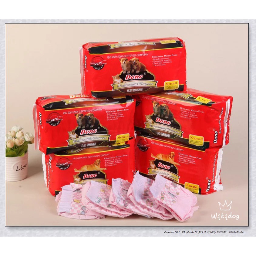 Dono Disposable Diapers for Girl Dogs&Cats #2