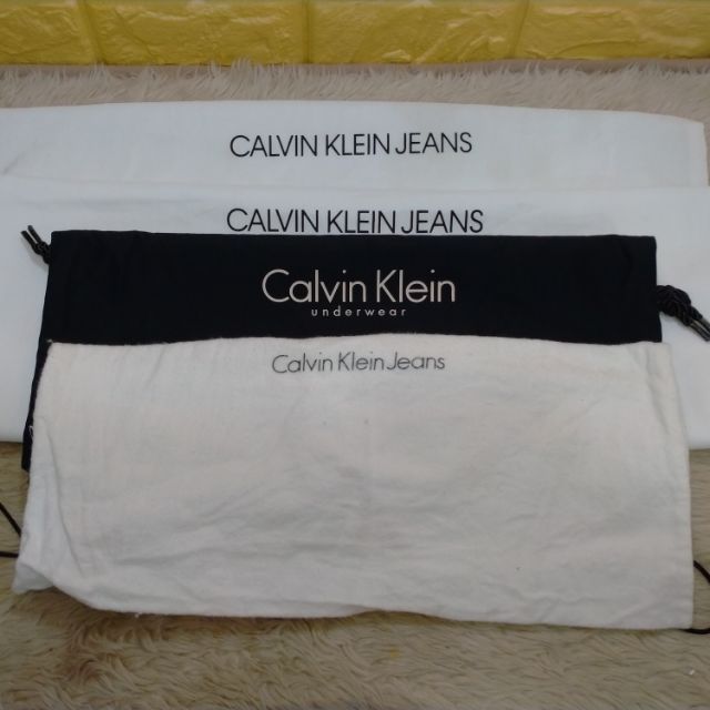 calvin klein dust bag