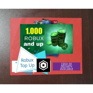 Robux Roblox 10 Gift Card 800 Points Shopee Philippines - robux card shopee