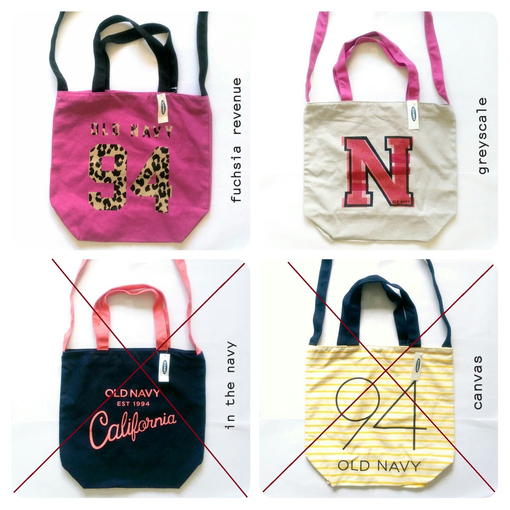 canvas tote bags old navy