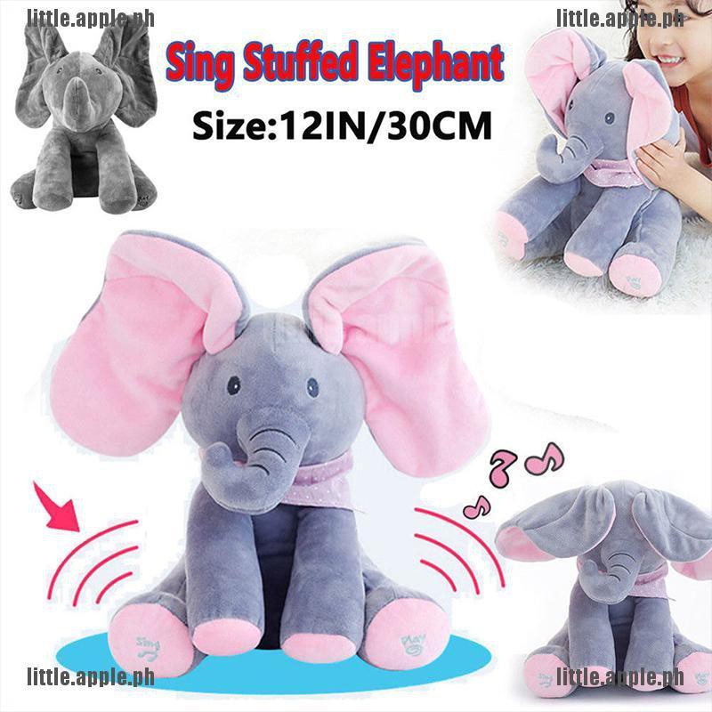 talking stuffed elephant