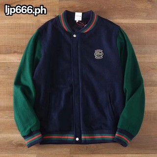 lacoste varsity sweatshirt